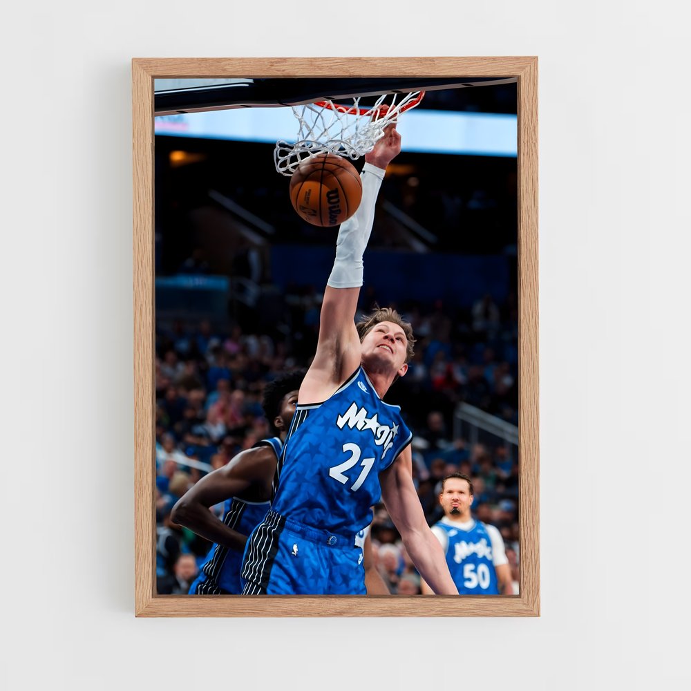 Poster Moritz wagner vol – affiche Basketball (vue 4)